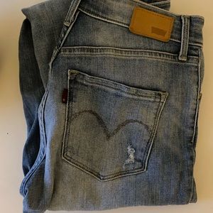 Levi’s Skinny High Rise Jeans Vintage Retro